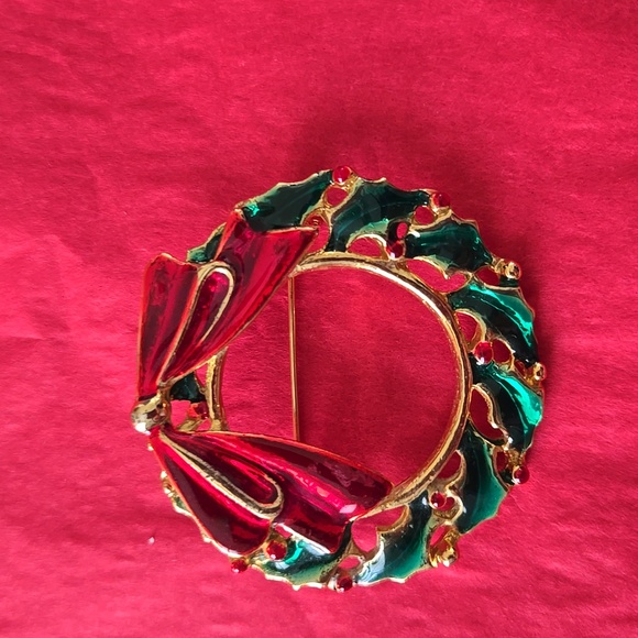 One lot of 3 holiday brooches - Picture 3 of 5